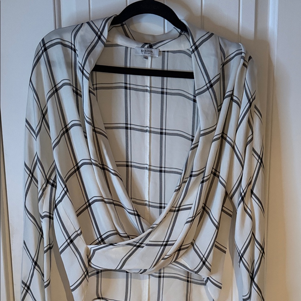 Babaton Aritzia 100% Silk Top